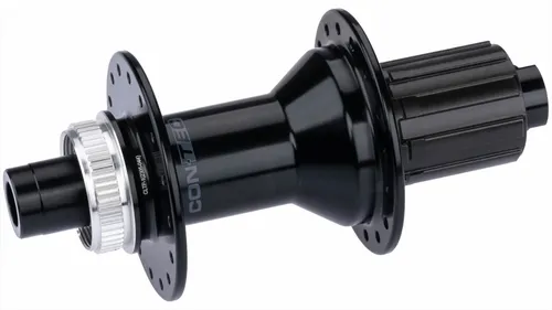 Contec Kassetten-Hinterradnabe Core CL - Naben für MTB mit 32 Löchern und Center Lock Scheibenbremsaufnahme, ideal für E-Bikes. Robuster Aluminiumkörper und 27-Zähne Ratchet-Freilaufsystem für eine zuverlässige Leistung.