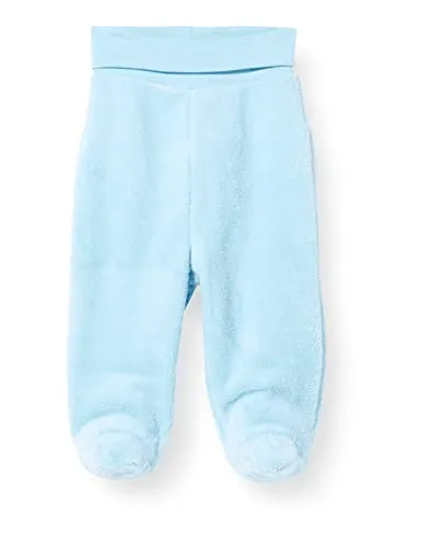 Playshoes Unisex Kinder Fleece-Pumphose Baby-Hose, Bleu Kuschelfleece,62