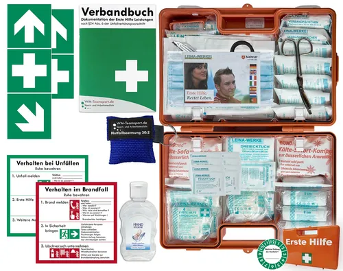 Erste-Hilfe-Koffer Orange von WM-Teamsport
