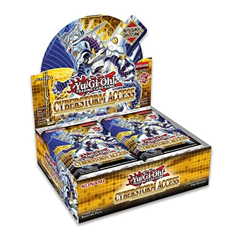 Yu-Gi-Oh! Cyberstorm Access Booster Display - 1.Auflage Deutsch - Games, 1. Auflage Booster Display von Konami aus 2023, perfekt für Sammler und Spieler, die ihr Deck aufwerten möchten.