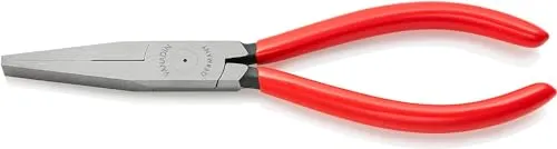 Knipex Flachzange 30 11 190 - Zangen für Elektronik und Feinmechanik, präzise Verarbeitung aus Chrom-Vanadium Elektrostahl für optimale Stabilität und Haltbarkeit.