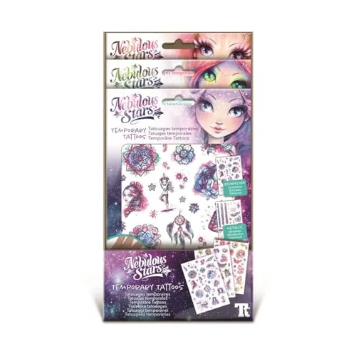 Nebulous Stars Temporäre Tattoos