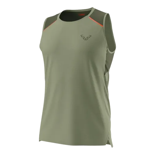 Dynafit Sky Tank Herren Tanktop - Hellgrün, Größe L - Trainingsbekleidung für Herren, atmungsaktiv und ideal für intensive Outdoor-Aktivitäten.