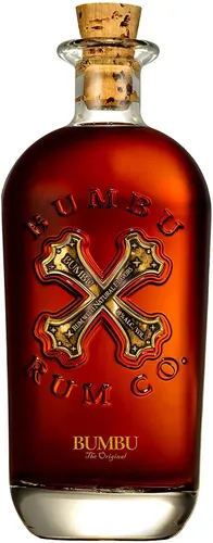 Bumbu Rum The Original 0,7l - Authentischer Barbados Rum - Genießen Sie den vollmundigen Geschmack von Bumbu Rum, hergestellt auf Barbados mit 40% Vol.-, ideal für Cocktails oder pur.