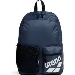 Arena Rucksack ONE GO BACKPACK 30L blau - Praktischer 30L Rucksack für Schwimmer, aus robustem Polyamid und Polyester, ideal für das Training und den Alltag.