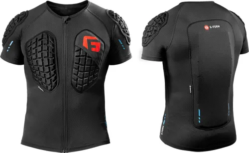 G-FORM MX360 Brust- und Rückenprotektor - Schwarz M - Arbeits- & Schutzkleidung mit innovativem SmartFlex-Material für optimalen Schutz und Flexibilität. Ideal für Downhill und Enduro, vereint es Komfort und Sicherheit bei jedem Sturz.