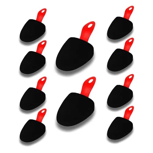 MTS care LISA Budget Velours Rund Größe 37-41 in schwarz von MTS care