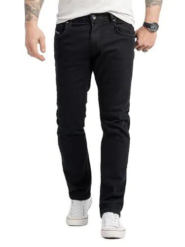 Rock Creek Herren Jeans Regular Fit Stretch Jeans - Dunkelblau W40 L32 - Klassische Herren Jeans im Regular Fit mit Stretch-Anteil für maximalen Komfort, ideal für Freizeit und Alltag. Perfekt für einen lässigen Look mit 5 Taschen und sportlicher Passform.