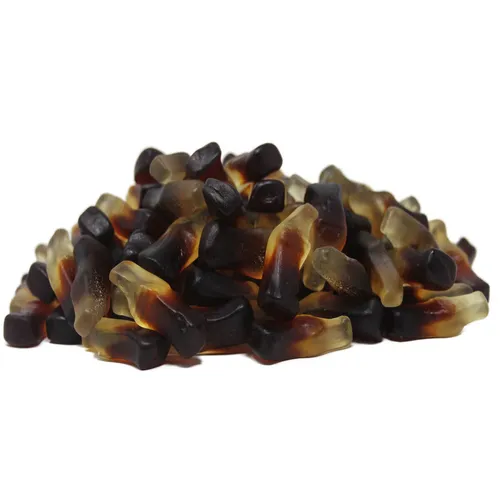 Fruchtgummi Colaflaschen fruchtig ohne Zucker mit Stevia gesüßt 1000g