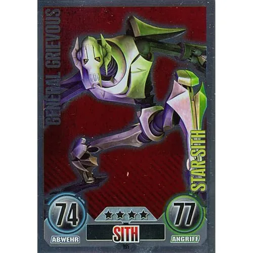 FA165 - General Grievous - Sith - Star-Karte - Serie 1 (2010)