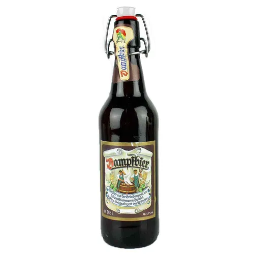 Einzelflasche Dampfbier mit Bügelverschluss 500ml, 