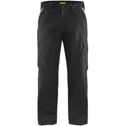Blakläder Bundhose 1404 1800 Industrie - Robust & Strapazierfähig in Schwarz/Grau - Größe 58 - Die Blakläder Bundhose 1404 1800 ist ideal für den professionellen Einsatz. Robustes Material und durchdachte Taschenlösungen bieten Funktionalität und Komfort bei der Arbeit. Strapazierfähig und pflegeleicht.