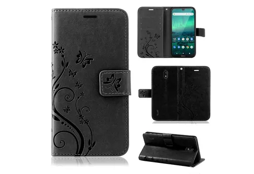 betterfon Handyhülle Handytasche für Nokia 1.3 Buchhülle Case Schutz Schale Etui Wallet, Wallet Case mit Kartenfächern Magnetverschluss und weicher Innenhülle