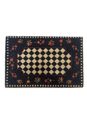 Kokos Fußmatte Türmatte Eingangsbereich Doormat Mehrfarbig