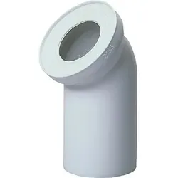 WC-Anschlussstück DN 100 - 45° - Weiß