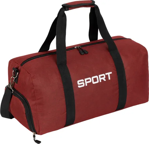 L Reisetasche Saunatasche Sporttasche Fitnesstasche Damen Herren Kinder (626) ROT 30