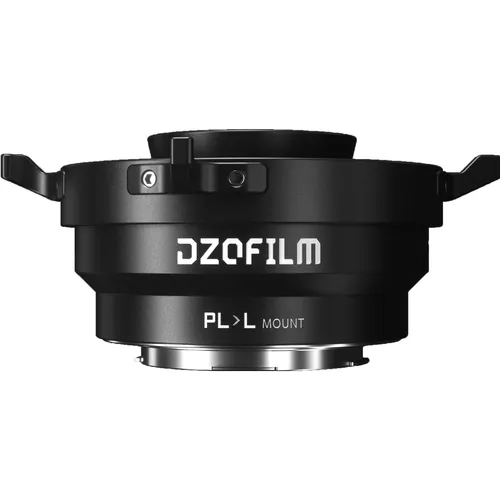 DZOFILM Octopus Adapter PL-Mount auf L-Mount - Objektivfilter für PL-Mount-Objektive an L-Mount-Kameras, bietet präzise Passform ohne Spiel und Wackeln, aus robuster Aluminiumlegierung für maximale Stabilität.