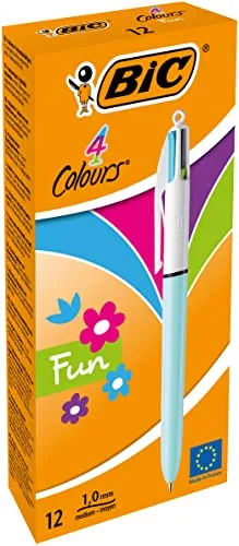 BIC Druckkugelschreiber 4 Colours Fun von BIC