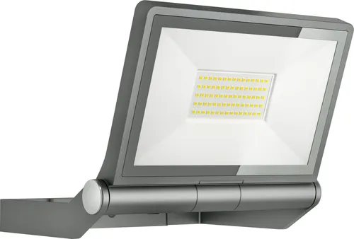 Steinel LED-Außenstrahler XLED ONE XL Anthrazit - Lampen mit 4200 lm Helligkeit und 42,6 W Verbrauch für optimale Ausleuchtung von Haus und Garten. Lange Lebensdauer von 50.000 h und einfache Montage.