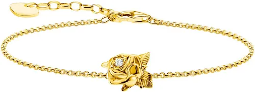 THOMAS SABO Armband Roses Romance in gold von THOMAS SABO