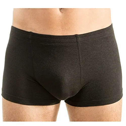 HERMKO 68900 Herren Athletic Pant - Funktionsunterwäsche Sport Unterhose, Farbe:schwarz, Größe:D 8 = EU XXL