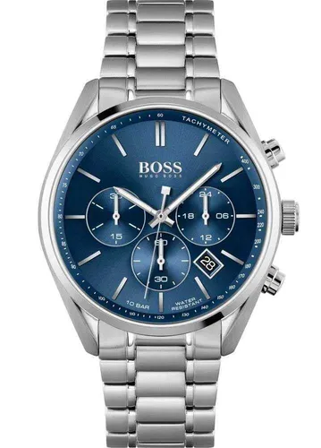 Hugo Boss Herrenchronograph 1513818 Silber Blau von HUGO BOSS