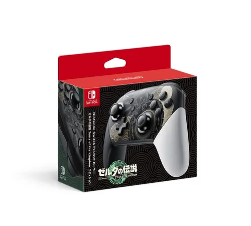 Nintendo Switch Pro Controller - The Legend of Zelda: Tears of the Kingdom Edition - Gaming Controller für Nintendo Switch, bietet präzise Steuerung und ein einzigartiges Design aus dem Zelda-Universum.