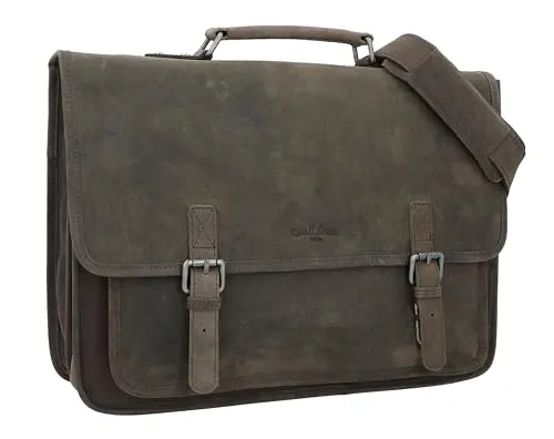 Gusti Gepäckträgertasche Leder - Matthew S. Vintage Fahrradtasche - Fahrradtasche im angesagten Vintage Look, aus hochwertigem Ziegenleder gefertigt und mit 100% pflanzlicher Gerbung für Langlebigkeit und Pflegeleichtigkeit.
