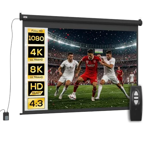 HOMCOM Beamer Leinwand 84