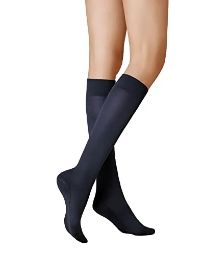 KUNERT Damen Kniestrümpfe Warm Up 60 Wärmeisolation 60 DEN Marine 0880 39-42