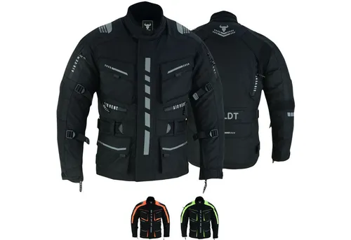 BULLDT Motorradjacke BLD325J Motorradjacke Cordura Textilien Jacke Bikerjacke