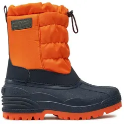 CMP Kids Hanki 3.0 Snow Boots arancio 38 - Wasserdichte Unisex-Winterschuhe für Kinder, ideal für Winteraktivitäten im Freien. Hoher Schnitt und warmes Kunstfellfutter bieten optimalen Schutz und Komfort bei kalten Temperaturen.