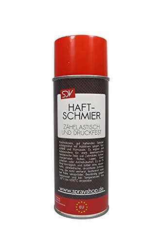 SDV Chemie Haftschmierspray 1x 400ml Kettenspray Haftschmierfett Haftschmierung Rostschutz