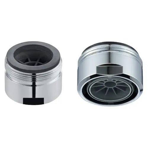 Schläfer | 1800016 Strahlformer Neostrahl M24 Verchromt, Universal Strahlregler komapatibel mit Neoperl Perlator (Longlife) für Niederdruckarmaturen Außengewinde M24x1, Strahlregler Niederdruck -1Stk