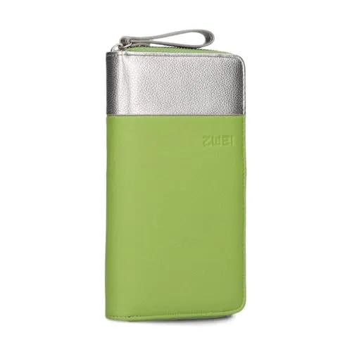 Zwei Damen Geldbörse Eva EV2 in grün von ZWEI