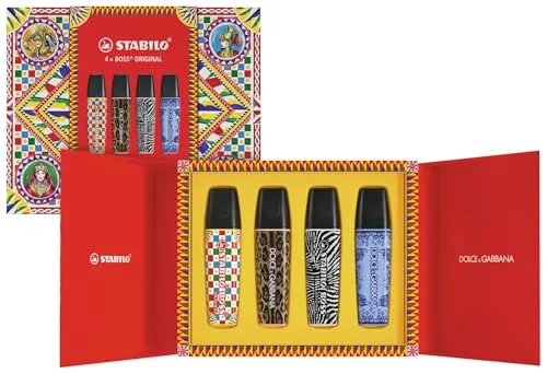 STABILO BOSS ORIGINAL x DOLCE&GABBANA Textmarker Set