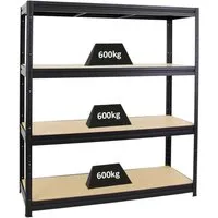 PROREGAL® Schwerlastregal Mammut, 2400kg Traglast von Proregal