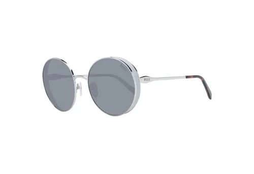 Pucci Sonnenbrille EP0187 16A 56 Damen Grau - Damen Sonnenbrille mit 100% UVA & UVB Schutz, ideal für stilbewusste Frauen, die Wert auf Qualität und Design legen. In elegantem Grau und mit Vollrand-Metallrahmen.