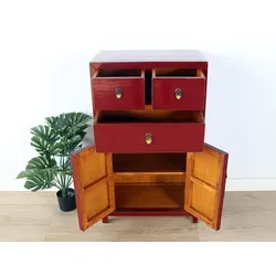 Yajutang Kommode rot in rot von Yajutang