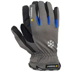 TEGERA® Winter-Arbeitshandschuhe Tegera 417 Winter-Arbeitshandschuhe (1 Paar) Winter-Arbeitshandschuh grau|schwarz 11