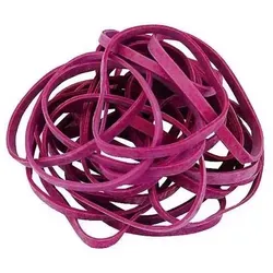 Gummibänder Flexibo 130x10mm 1kg rot