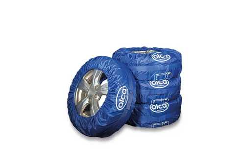 ALCA Reifentaschen-Set 563400 - Praktisches Set für die Aufbewahrung von bis zu 4 Reifen, aus strapazierfähigem Nylon, schützt Ihre Reifen vor Schmutz und Beschädigungen.