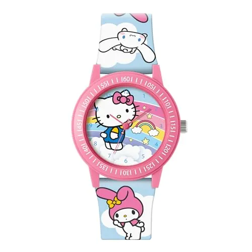KIDS EUROSWAN SL Hello Kitty Time Teacher Armbanduhr von KIDS EUROSWAN SL