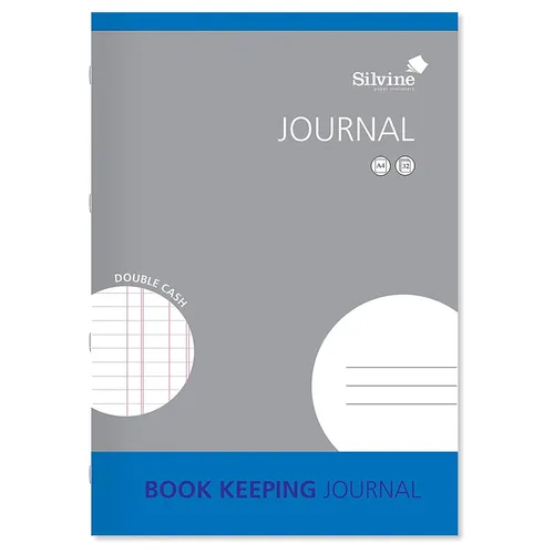 Silvine A4 Doppel Kassen Buch Halten Tagebuch 32 Seiten (SJA4J-P) Accounting Tax