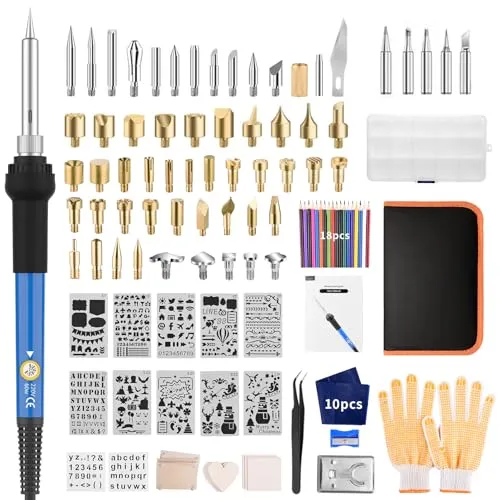 AOZOY Brandmalerei Lötkolben Set 113PCS
