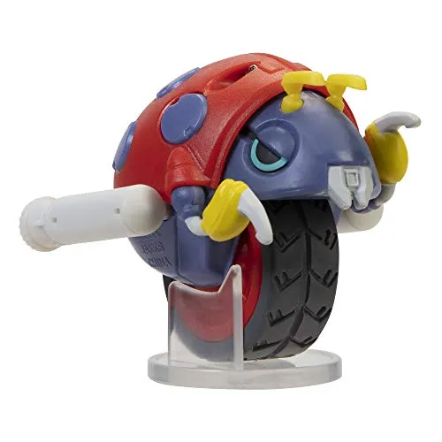 Sonic The Hedgehog Moto Bug Figur, 6 cm, bewegliche Moto Bug Actionfigur, authentisches Sammlerstück mit Pose-Fähigkeit