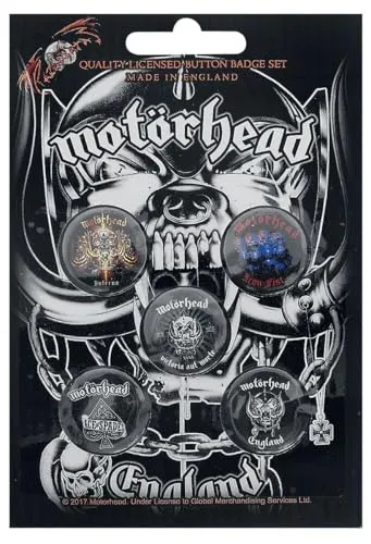 Ansteckbuttons von Motörhead