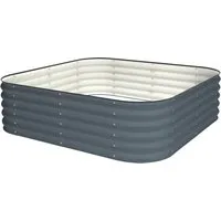 VidaAtHome.de ALVARE Gartenbeet 155 x 155 x 43 cm