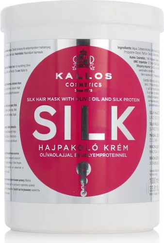 Kallos KJMN Silk Hair Cream Mask with Olive Oil and Silk Protein