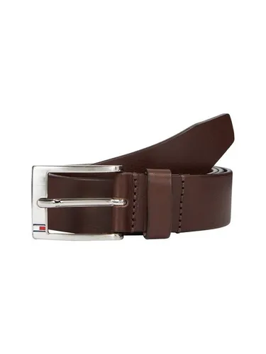 Tommy Hilfiger Herren Gürtel New Aly Belt, Braun, 100 cm von Tommy Hilfiger
